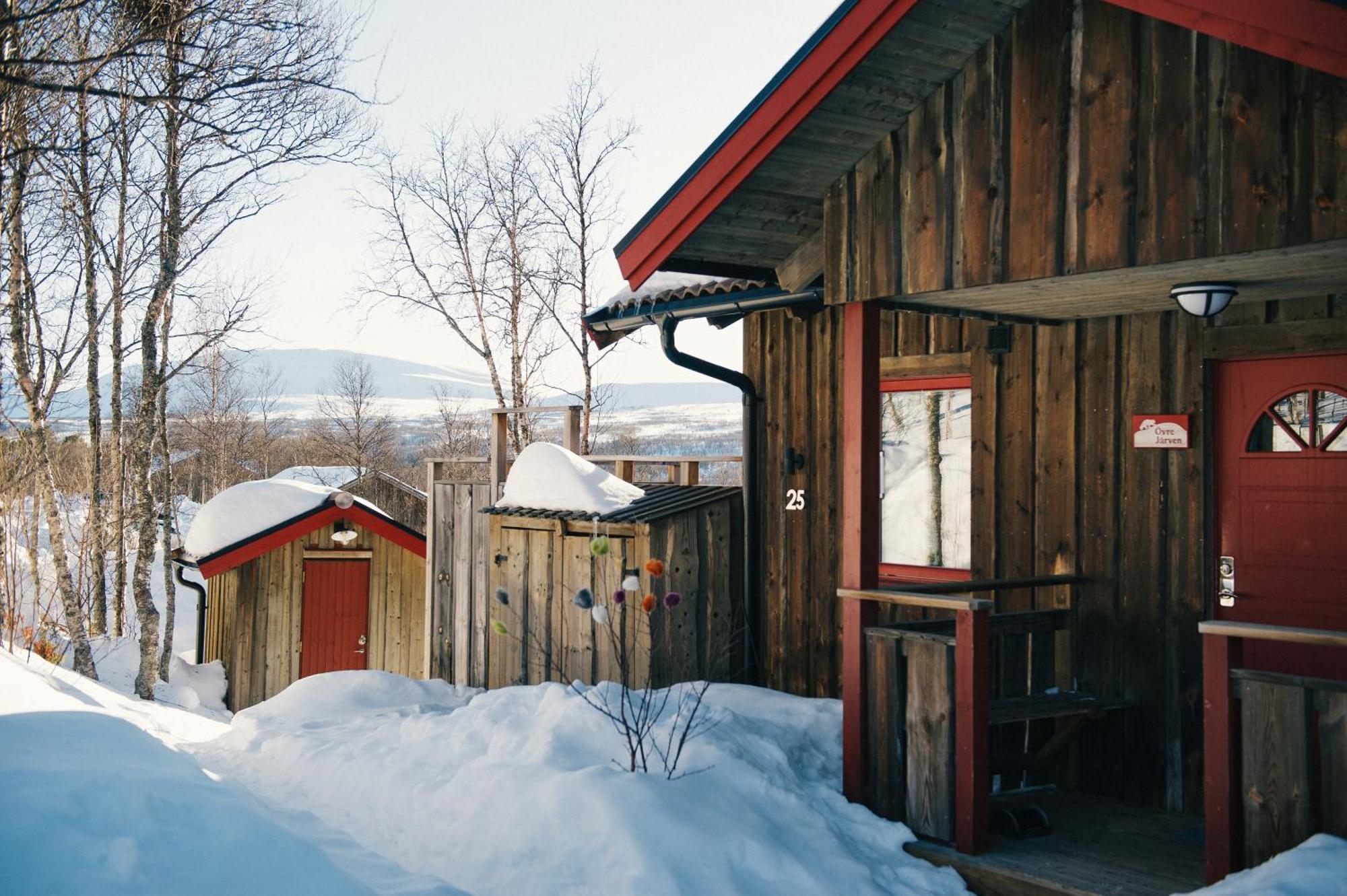 Villa Fjaellfrid Stugby Bruksvallarna Exterior foto